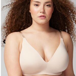 Soma Vanishing 360 Wireless Bra Pale Sand